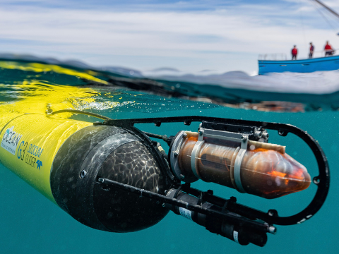 Ocean Tracking Network Ocean Tracking Network device at sea